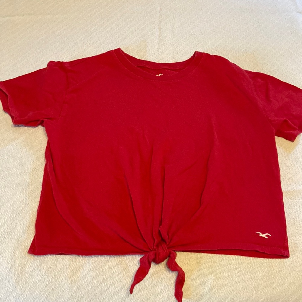 Womens Hollister cropped T-shirt size S